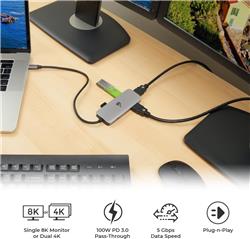OGEAR USB-C 8K Nano Dock Pro for Notebook, Tablet