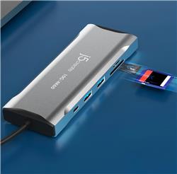 j5create Mini station d'accueil 4K 60Hz Elite USB-C à trois moniteurs