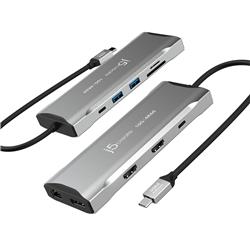 j5create Mini station d'accueil 4K 60Hz Elite USB-C à trois moniteurs