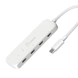 j5create Concentrateur USB-C Eco-Friendly vers 4 ports Type-C Gen 2