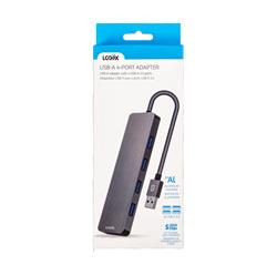 LOGIIX 4-Port USB-A 3.0 Hub