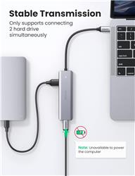UGREEN USB C Hub 4 Ports USB 3.1 Type C Hub Adapter