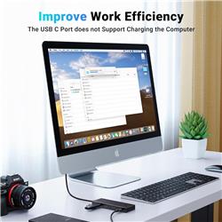 UGREEN USB C Hub, 10Gbps 4 in 1 USB 3.2 Adapter