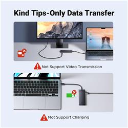 UGREEN USB C Hub, 10Gbps 4 in 1 USB 3.2 Adapter