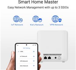 ASUS ZenWiFi BD4 BE3600 Whole Home Mesh Wi-Fi 7 System (2-Pack)