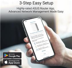 Routeur Wi-Fi 7 Mesh tribande ASUS ZenWiFi BT6 BE9400 (pack de 3)