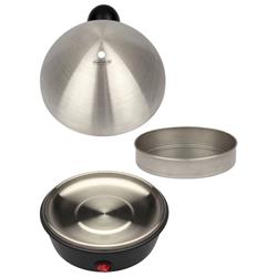 Homeimage Electric 7 Egg Cooker And Poacher  - With Tray And Stainless