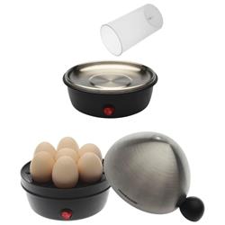 Homeimage Electric 7 Egg Cooker And Poacher  - With Tray And Stainless