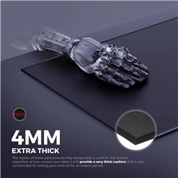 CYBEART Ghost (Black) Gaming Desk Mat (XXL - 900x400x4mm)