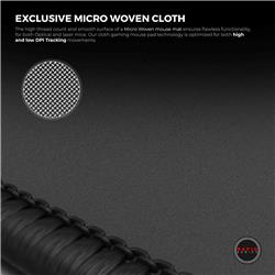 CYBEART Ghost (Black) Gaming Desk Mat (XXL - 900x400x4mm)