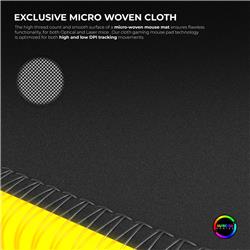 CYBEART Ghost (Black) RGB Gaming Desk Mat (XXL - 900x400x4mm)