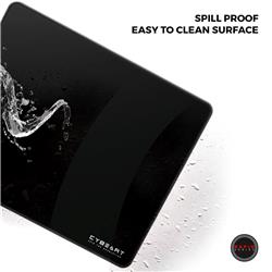 CYBEART Ghost (Black) Gaming Mouse Pad (Medium - 300x250x4mm)
