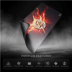 CYBEART The Flash Rises Gaming Desk Mat (XXL - 900x400x4mm)