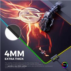 CYBEART The Flash Gaming RGB Gaming Desk Mat (XXL - 900x400x4mm)