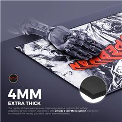 CYBEART Superman Jim Lee Edition Gaming Desk Mat (XXL - 900x400x4mm)