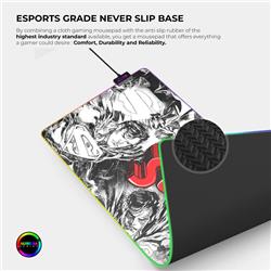 CYBEART Superman Jim Lee Edition RGB Gaming Desk Mat (XXL -900x400x4m)