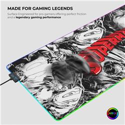 CYBEART Superman Jim Lee Edition RGB Gaming Desk Mat (XXL -900x400x4m)