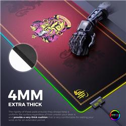 CYBEART Gryffindor Classic RGB Gaming Desk Mat (XXL - 900x400x4mm)
