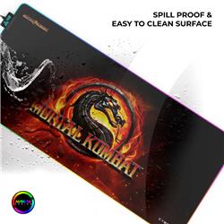 CYBEART Mortal Kombat RGB Gaming Desk Mat (XXL - 900x400x4mm)