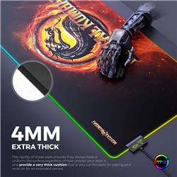 CYBEART Mortal Kombat RGB Gaming Desk Mat (XXL - 900x400x4mm)