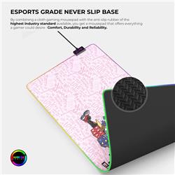 CYBEART Harley Quinn RGB Gaming Desk Mat (XXL - 900x400x4mm)