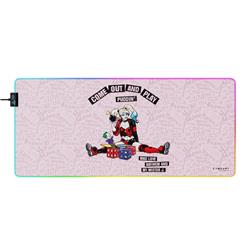 CYBEART Harley Quinn RGB Gaming Desk Mat (XXL - 900x400x4mm)