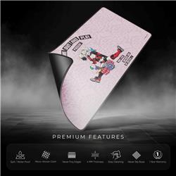 CYBEART Harley Quinn Gaming Desk Mat (XXL - 900x400x4mm)