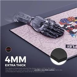 CYBEART Harley Quinn Gaming Desk Mat (XXL - 900x400x4mm)