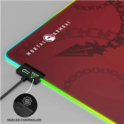 CYBEART Scorpion-Tapisde bureau dejeu MortalKombat RGB(XXL-900x400x4mm(Open Box)