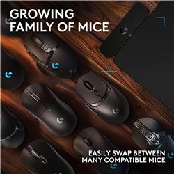 LOGITECH G POWERPLAY 2 Wireless Charging Mouse Pad-Black