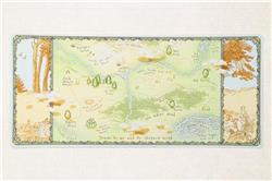 DROP Bees.Keys Hundred Acres XL Mouse Pads - Map