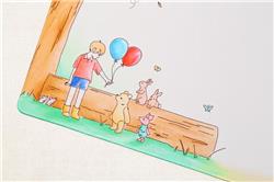 DROP Bees.Keys Hundred Acres XL Mouse Pads - Balloon