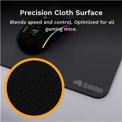 Glorious GMP 2 Edgeless XL Mouse Pads - Black