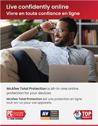 McAfee Total Protection 5 Device  - 1 Year Subscription [Digital Code]