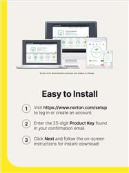 Norton 360 Deluxe 25GB 3 Device 12 Month Subscription [Digital Code]