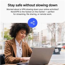 NordVPN Standard - 2-Year VPN & Cybersecurity Software Sub 6 Devices Digital