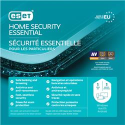 ESET Home Security Essential, 1 Year, 1 Devices, Retail Box