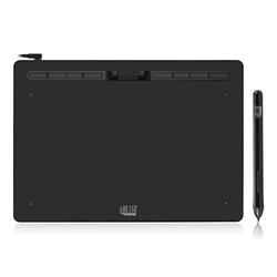 Adesso Graphic Tablet CyberTablet K12 12in x 7in Stylus PC/Mac - Black