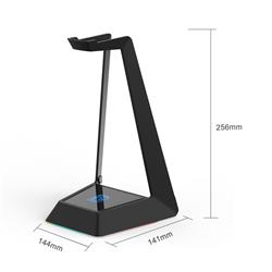 Blue Solids Headset Stand(Open Box)