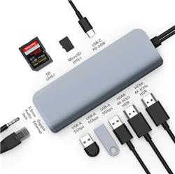 Targus HyperDrive VIPER 10-en-2 Hub USB-C, double 4K, alimenté(Open Box)