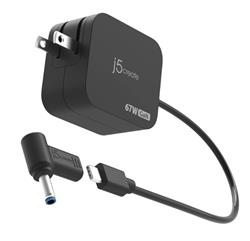 j5create Charger 67W GaN PD USB-C® Mini Charger