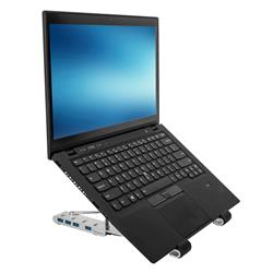 Support pour ordinateur portable Targus USB-C avec concentrateur USB-C intégré