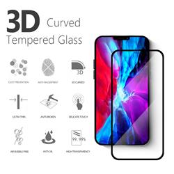 Vmax 3D - Verre trempé à couverture complète en résine pour iPhone 12