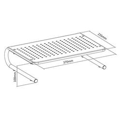Support en acier Brateck STB-082 pour moniteur et ordinateur portable,(Open Box)