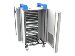 LapCabby UniCabby 20H - Chariot de chargement pour 20 tablettes / 20 ordinateurs portables - verrouillable