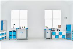 LapCabby UniCabby Charging Cart for 32 Laptops/Tablets up to 14in (UNICAB32HBL/USA)