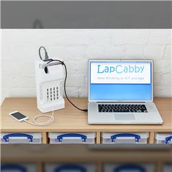 LapCabby Boost+ Portable 16 USB Charger with Device Recognition and Syncing