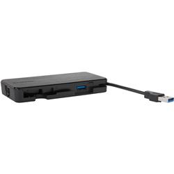 Station d^accueil de voyage Targus USB 3.0 et USB-C Double Vidéo 1K-2K (DSU100BT)(Open Box)