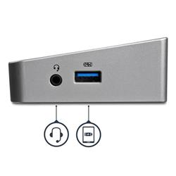 tation d^accueil USB 3.0 à triple moniteur Startech - 1x HDMI - 2x DisplayPort (USB3DOCKH2DP
