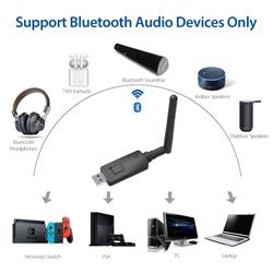 Avantree Long Range HD Bluetooth 5.0 USB Audio Adapter